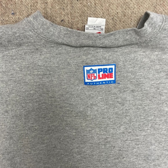 Vintage Nike Dallas Cowboys sweatshirt mens XL gray 1990s NFL swoosh - Picture 7 of 12